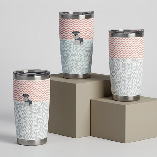 20oz Insulated Tumbler – Premium Stainless Steel Travel Cup with Lid (No Pet Artwork)